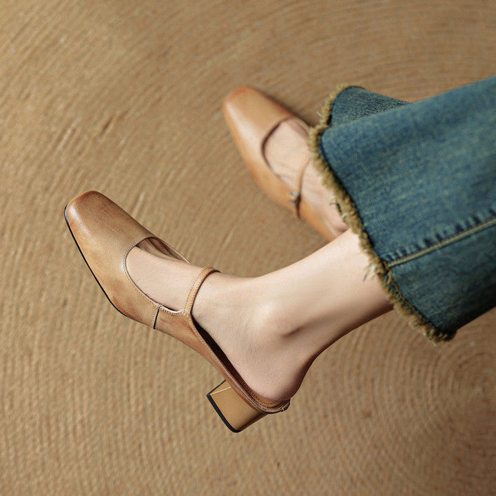 Esmer | Leather Mules