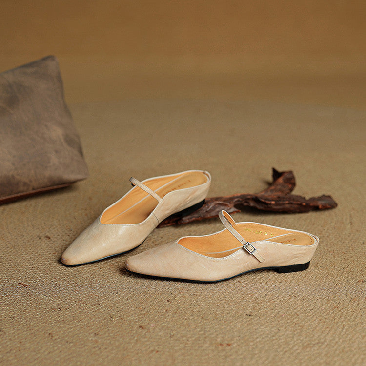 Orella | Leather Mules