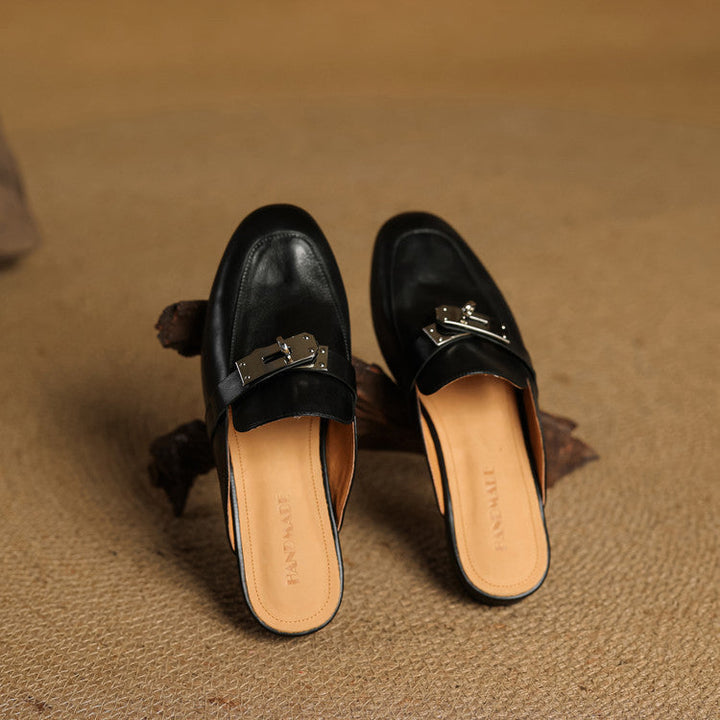 Carla | Leather Mules