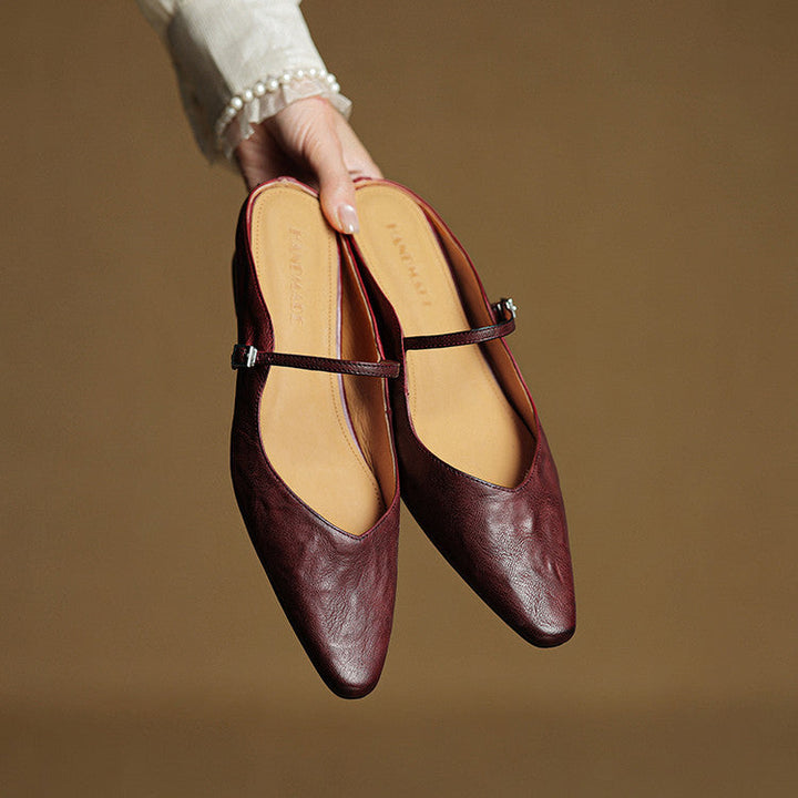 Orella | Leather Mules