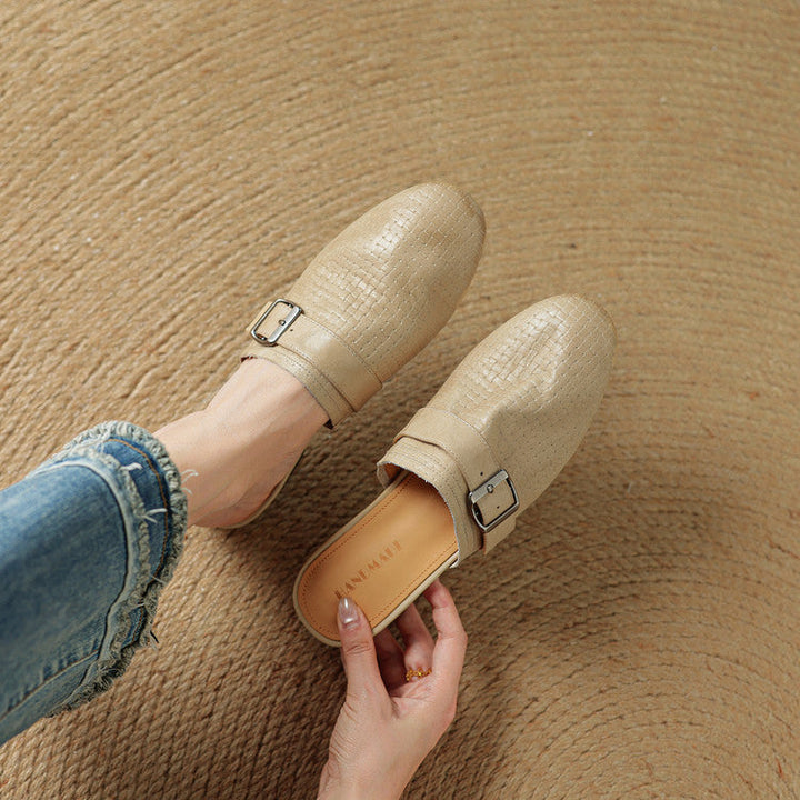 Emrie | Leather Mules