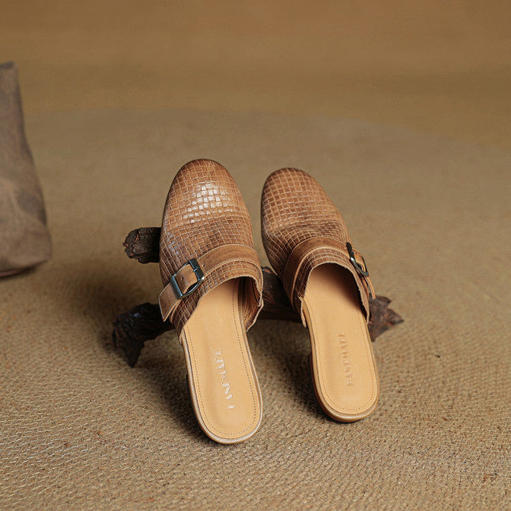 Emrie | Leather Mules
