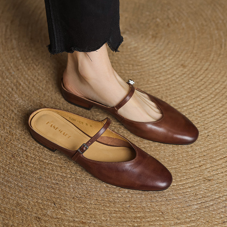 Marvyn | Leather Mules