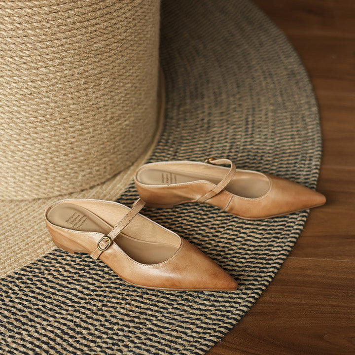 Neok | Leather Mules