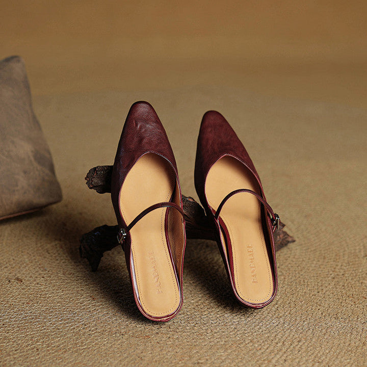 Orella | Leather Mules