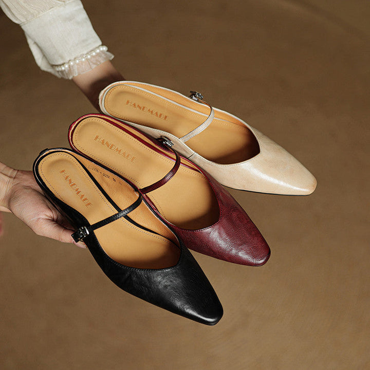 Orella | Leather Mules