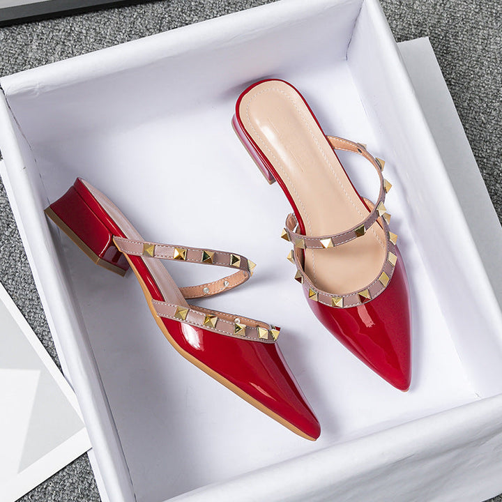 Truja | Leather Mules