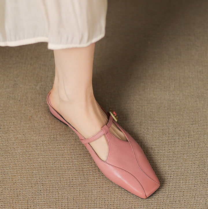 Keva | Leather Mules