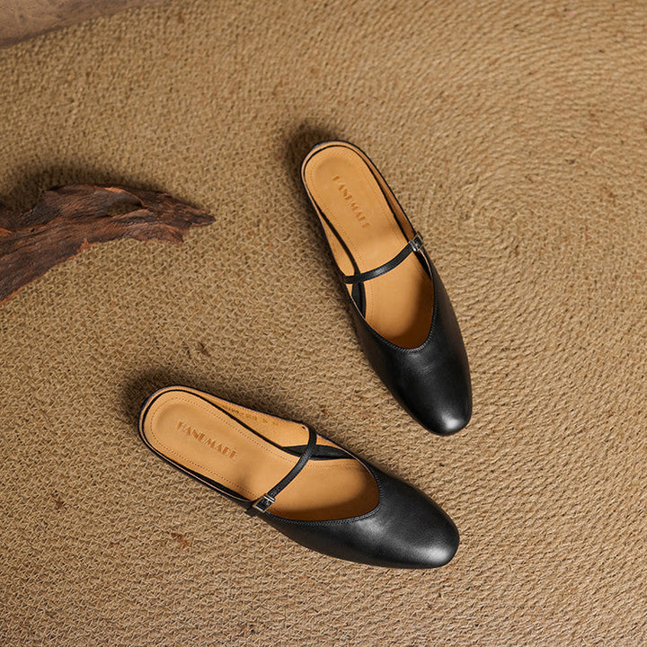 Marvyn | Leather Mules