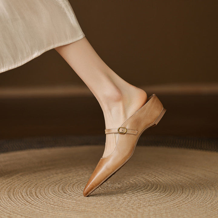 Neok | Leather Mules