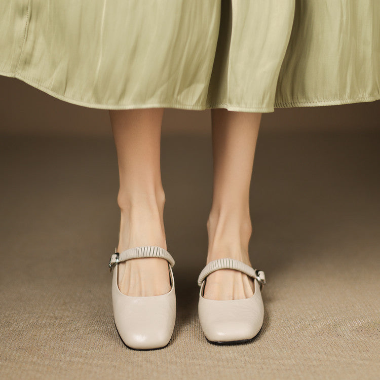 Novie | Leather Mules