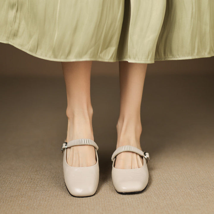 Novie | Leather Mules