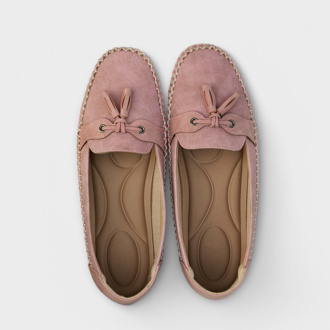 Teresa - Leather Moccasins