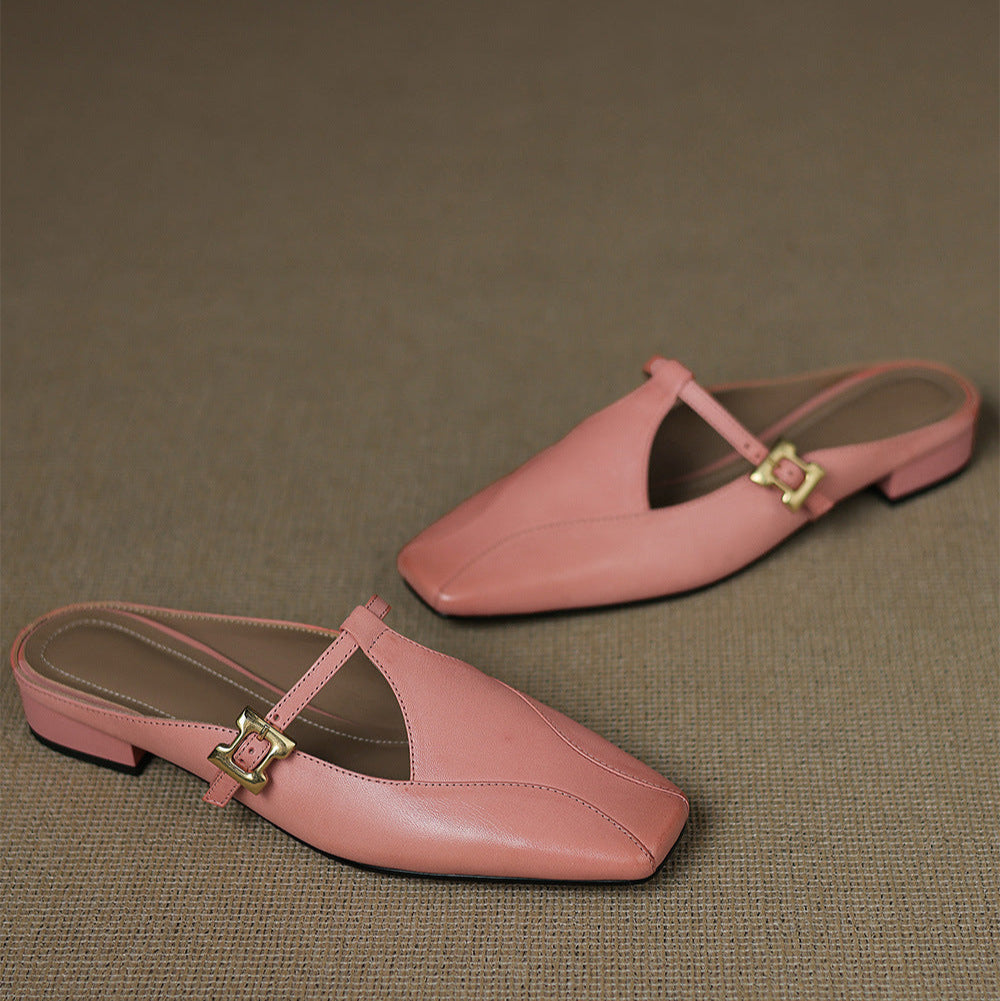 Keva | Leather Mules