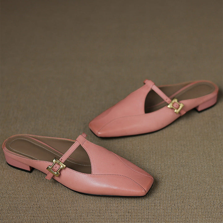 Keva | Leather Mules