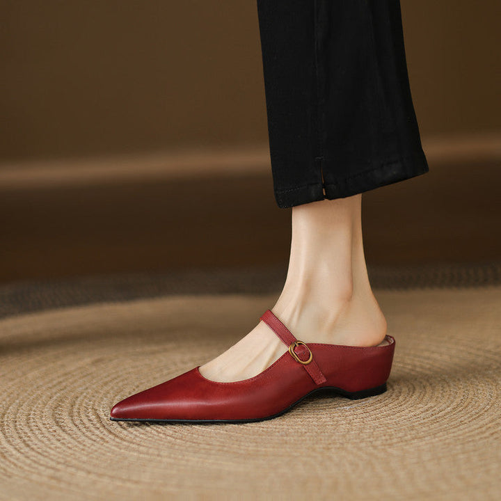 Neok | Leather Mules