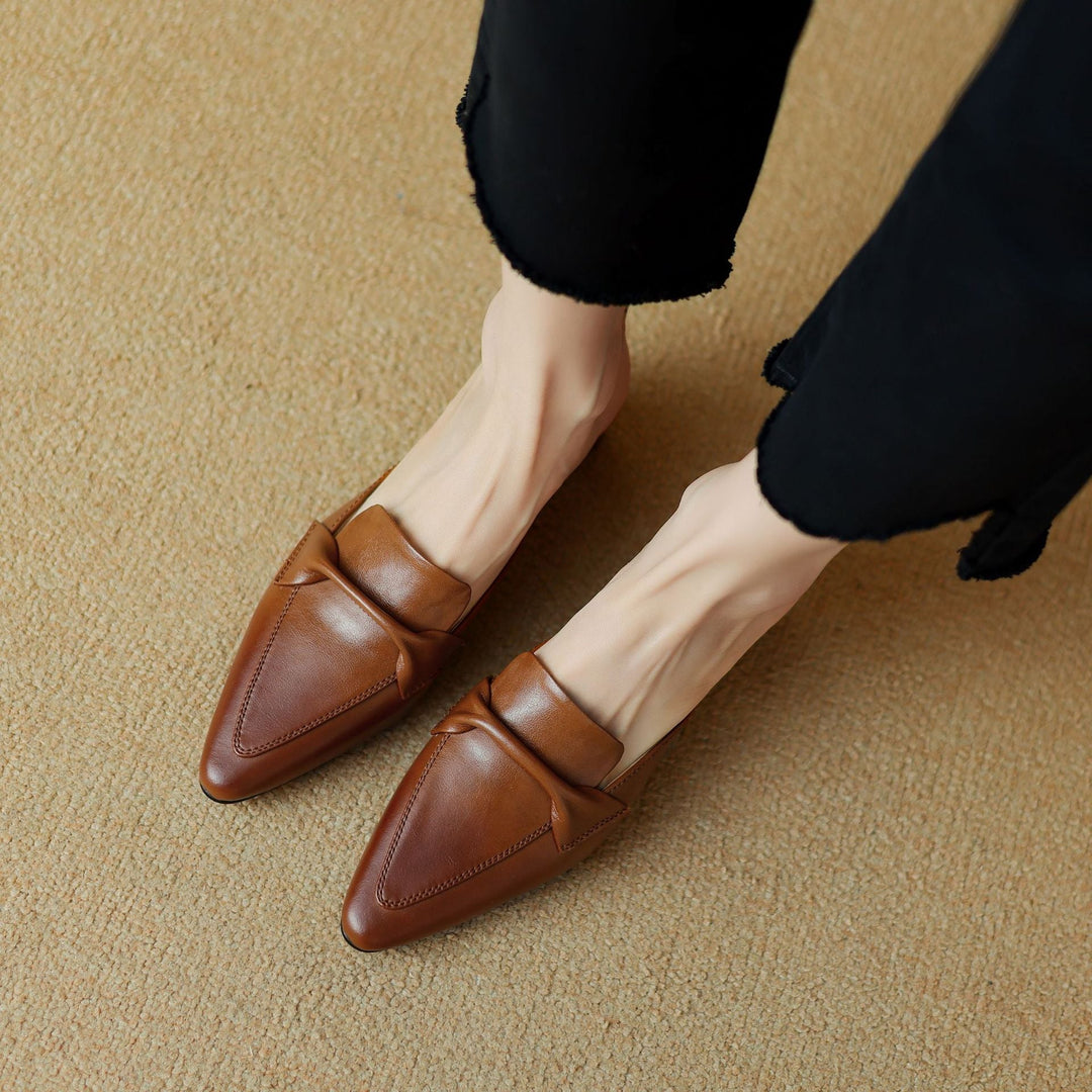 Erlen | Leather Mules