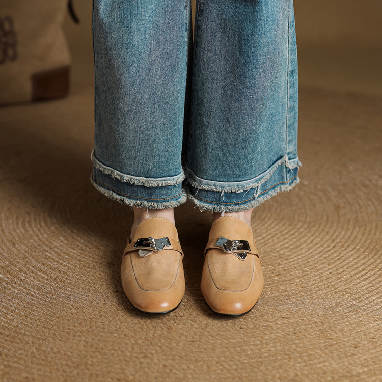 Carla | Leather Mules