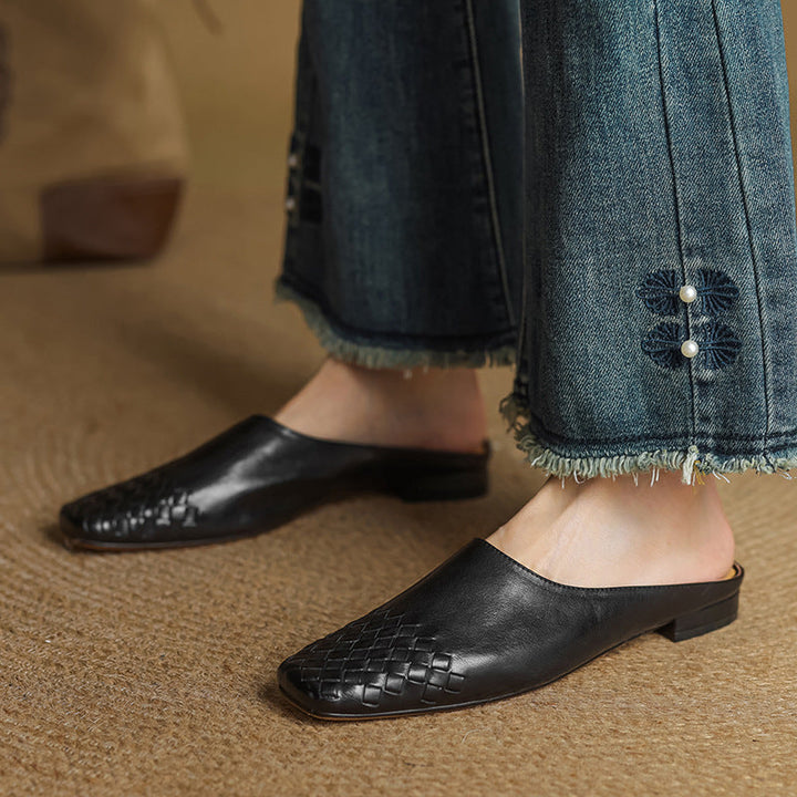 Dalvi | Leather Mules