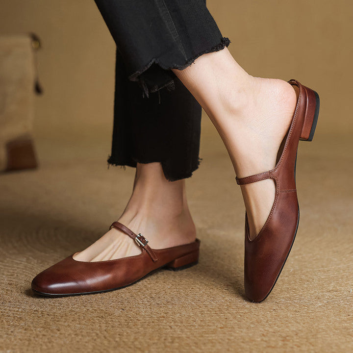 Marvyn | Leather Mules