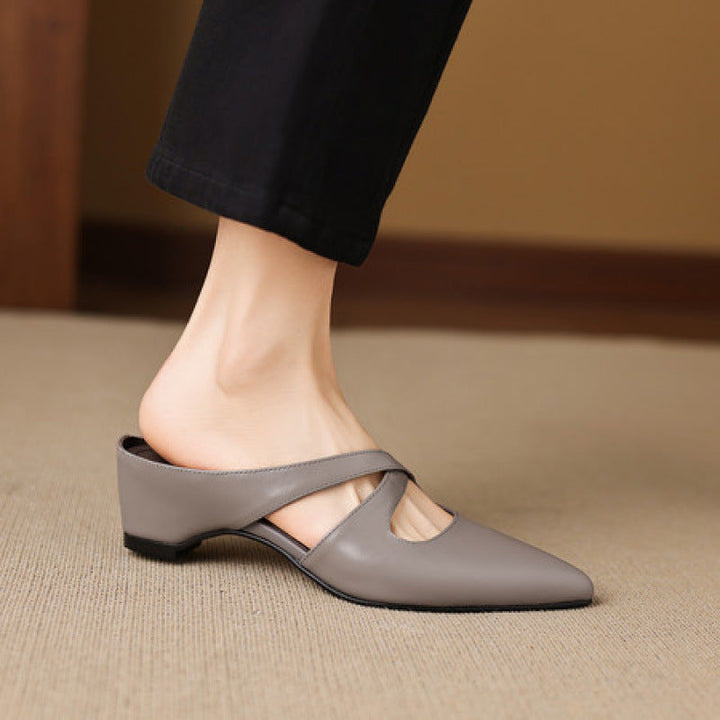 Selva | Leather Mules