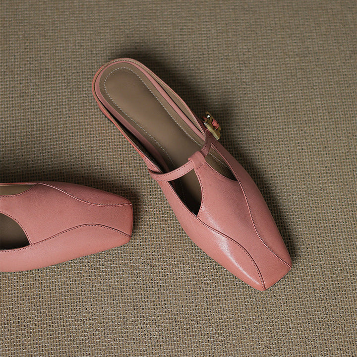 Keva | Leather Mules