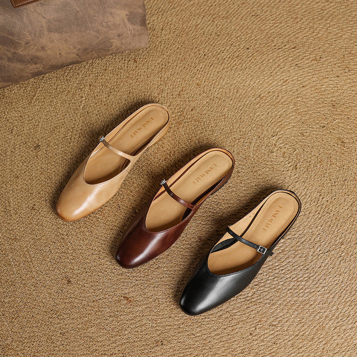 Marvyn | Leather Mules