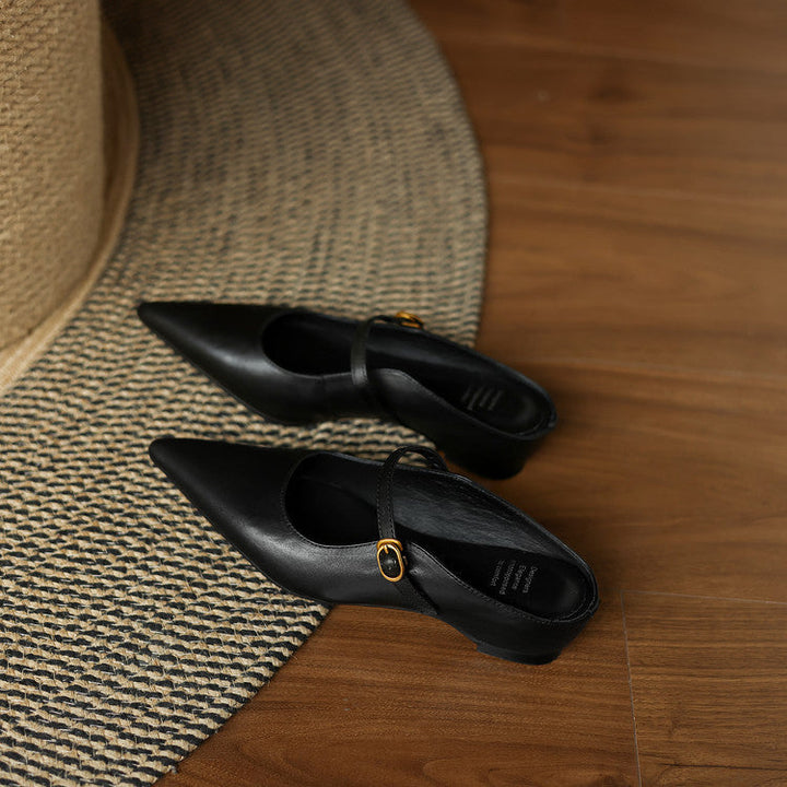 Neok | Leather Mules