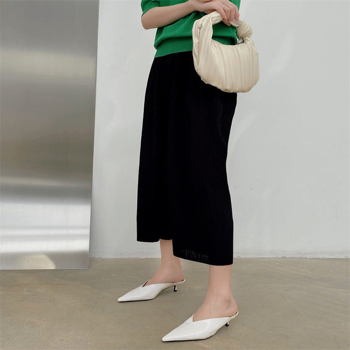 Solace | Leather Mules