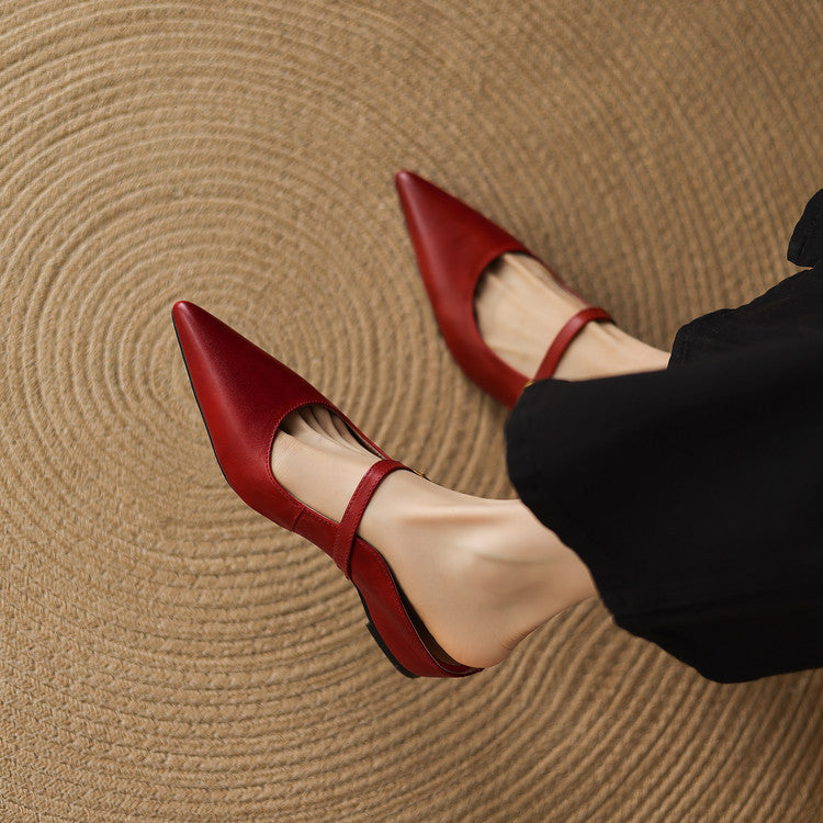 Neok | Leather Mules