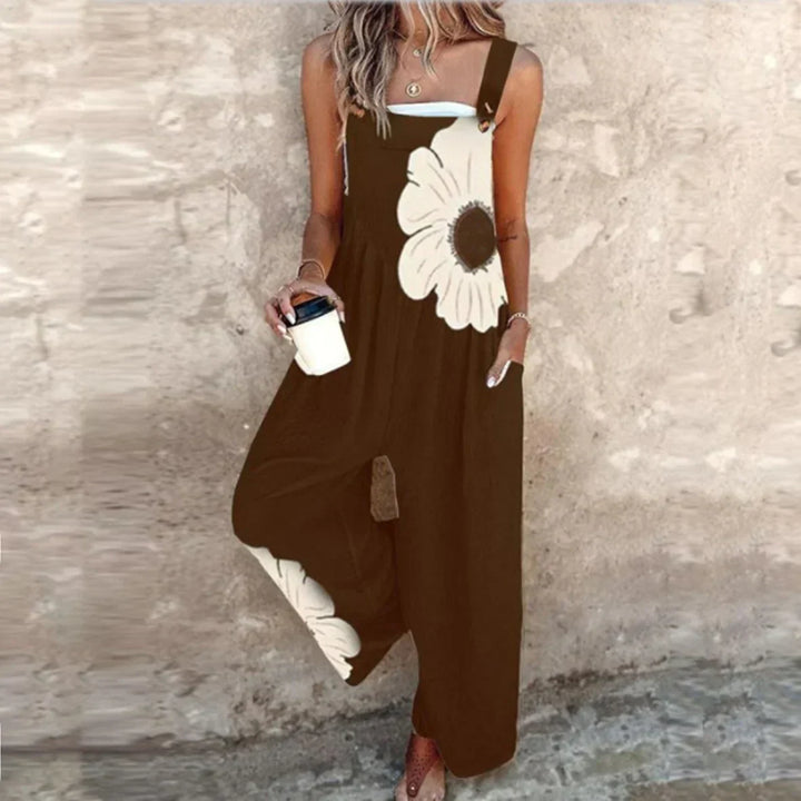 VERLAINE | Comfortable Printed Overalls