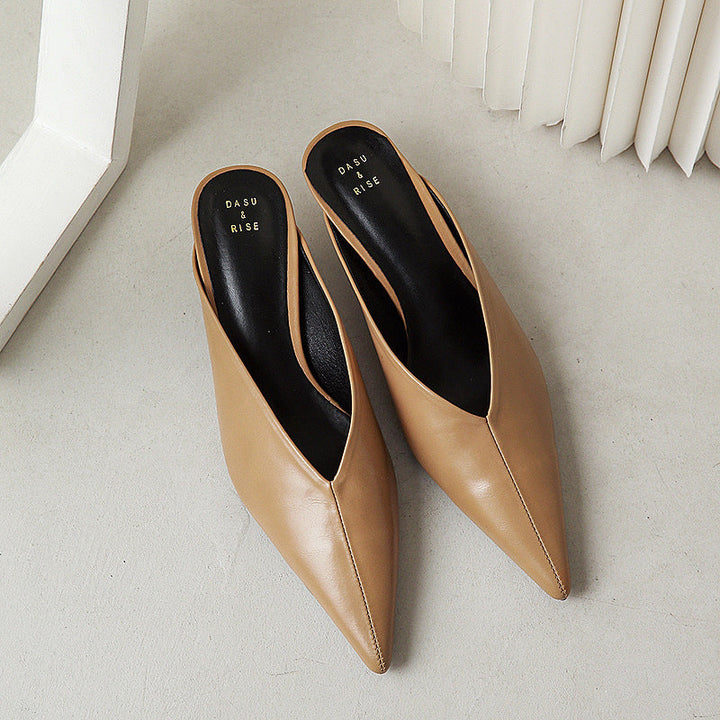 Solace | Leather Mules