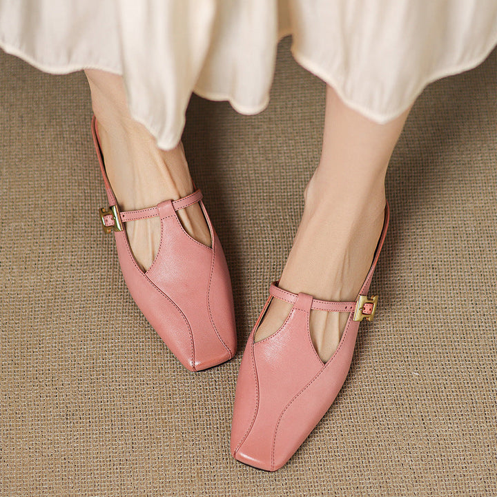 Keva | Leather Mules