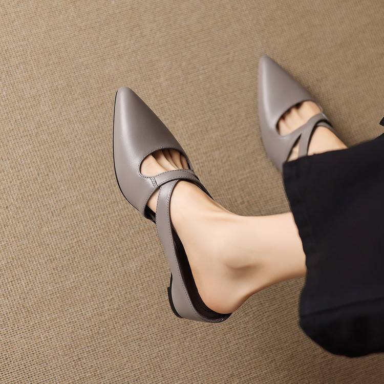 Selva | Leather Mules