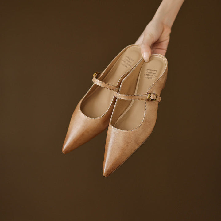 Neok | Leather Mules