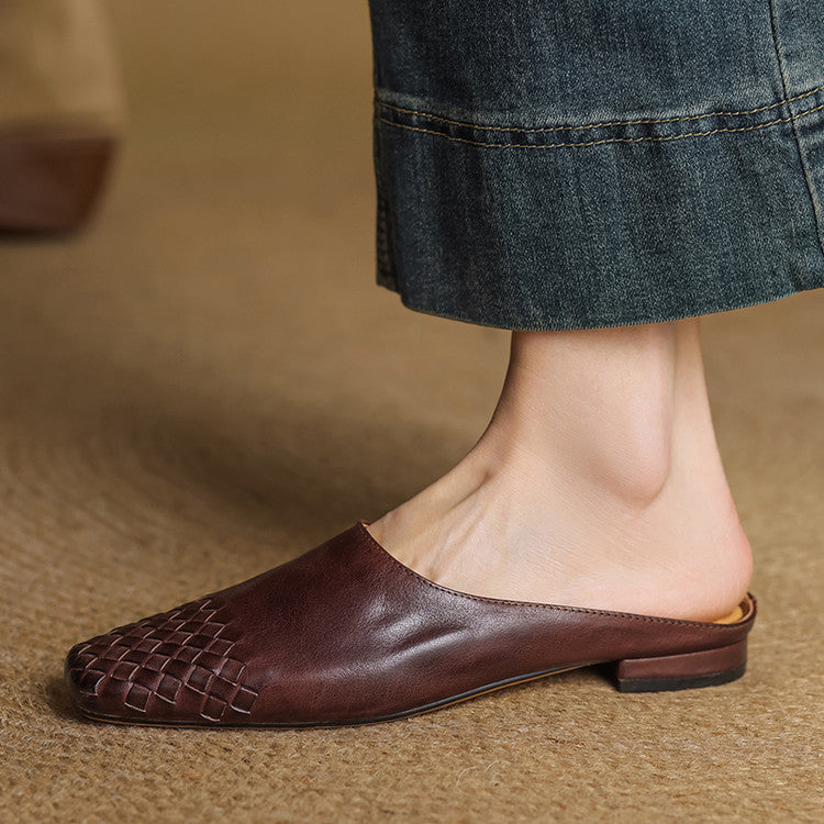 Dalvi | Leather Mules