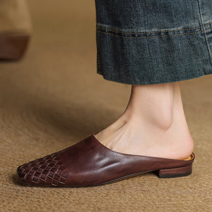 Dalvi | Leather Mules