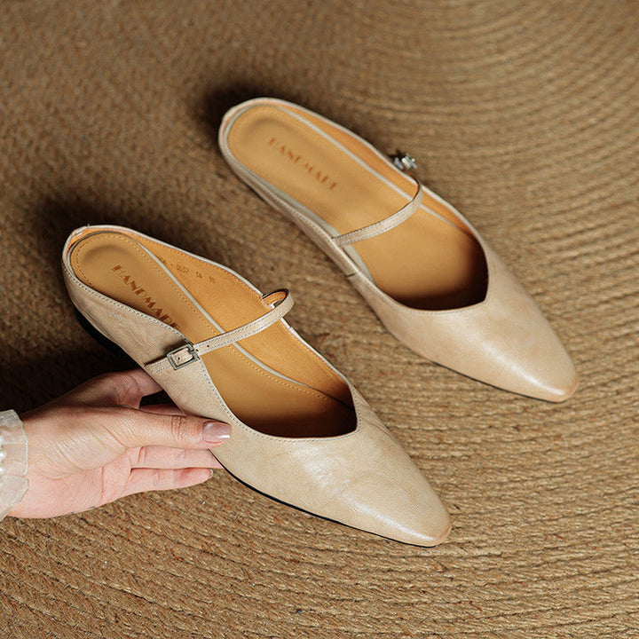 Orella | Leather Mules