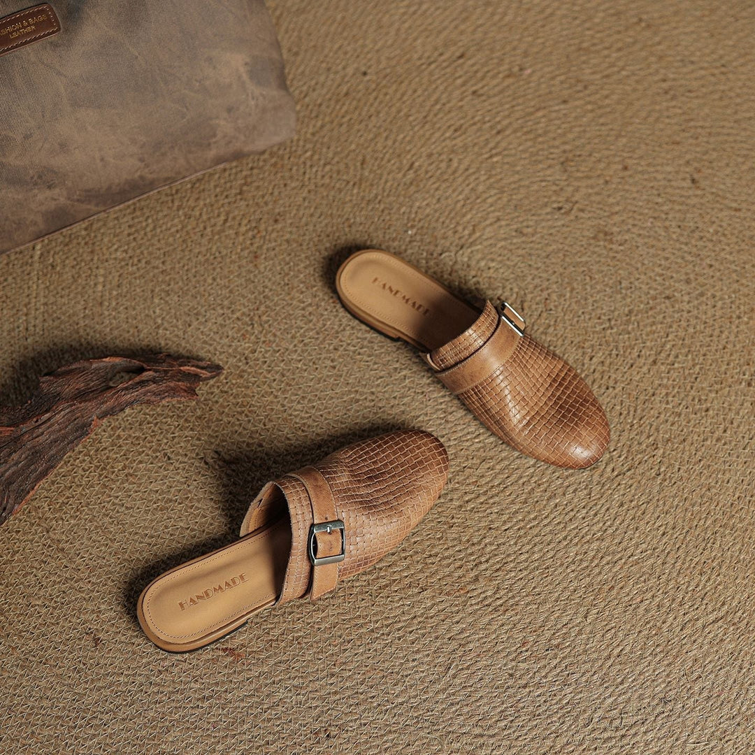 Emrie | Leather Mules