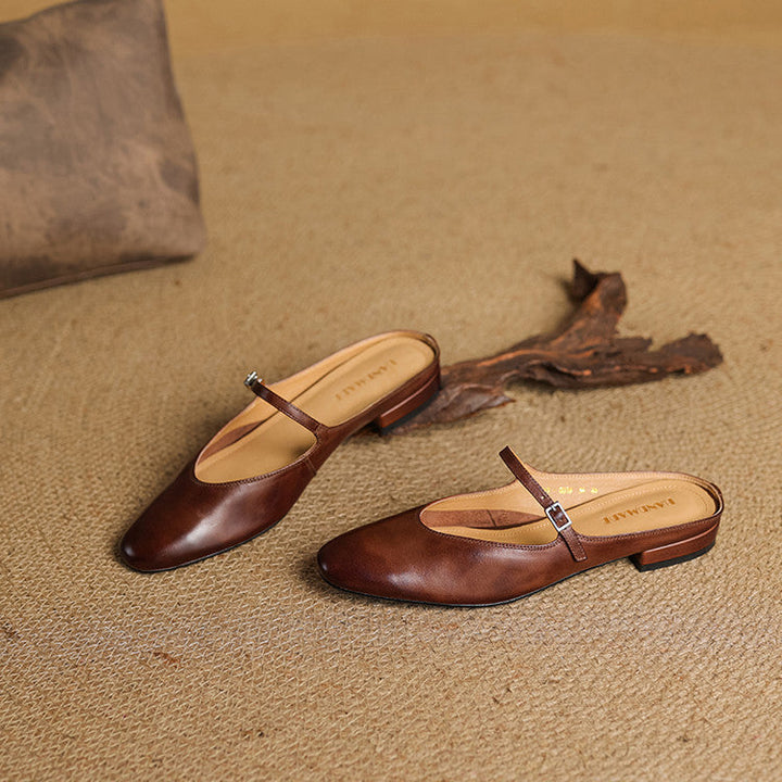 Merisa | Leather Mules