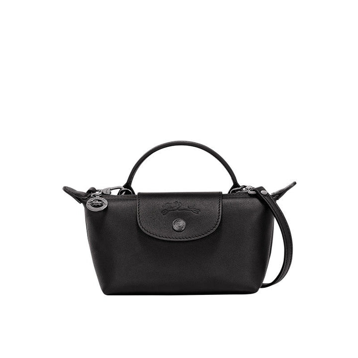 Mini Leather Bag Longchamp - Black