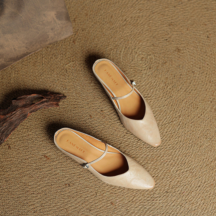 Orella | Leather Mules