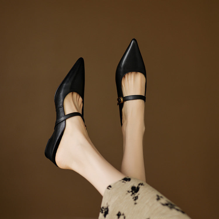 Neok | Leather Mules