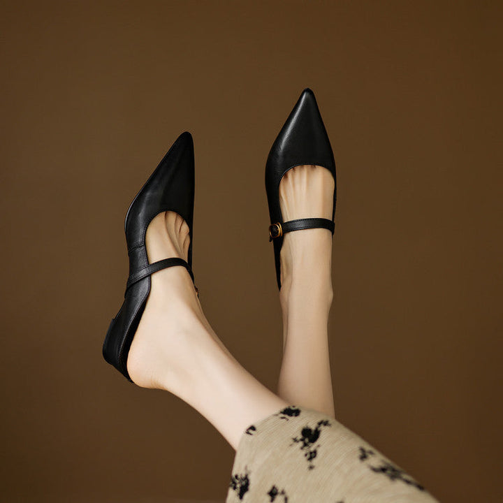 Neok | Leather Mules
