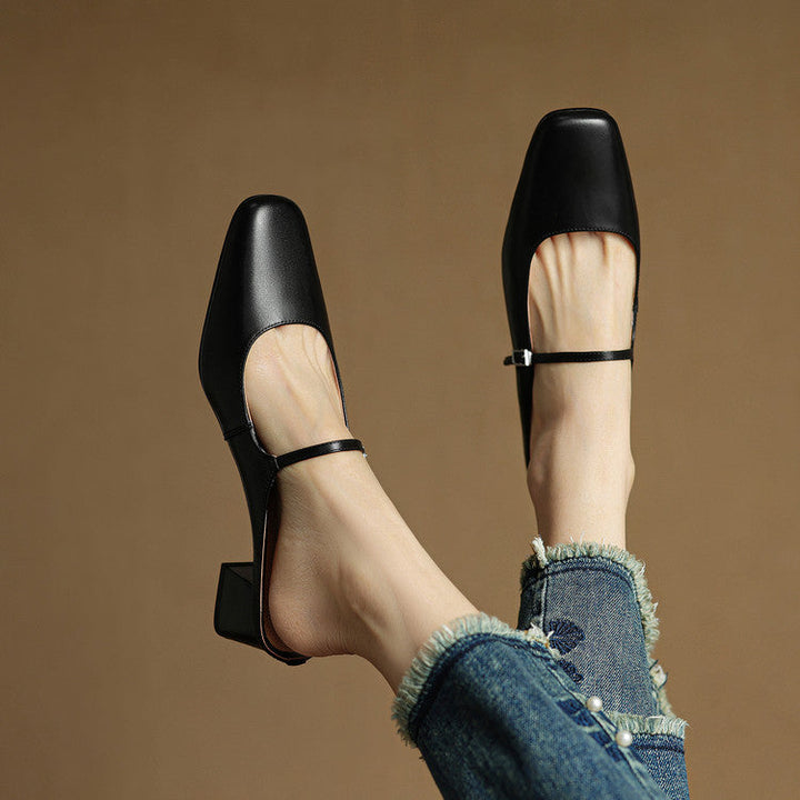 Esmer | Leather Mules