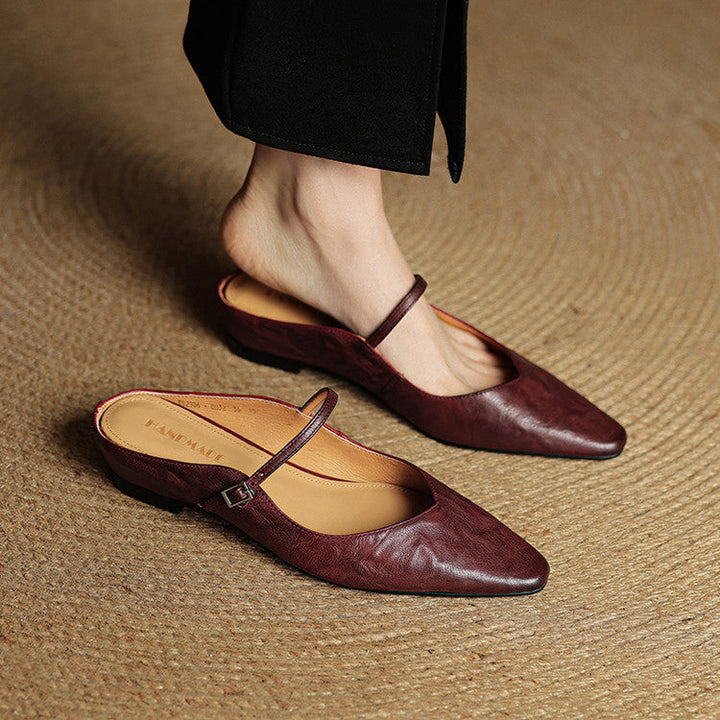 Orella | Leather Mules