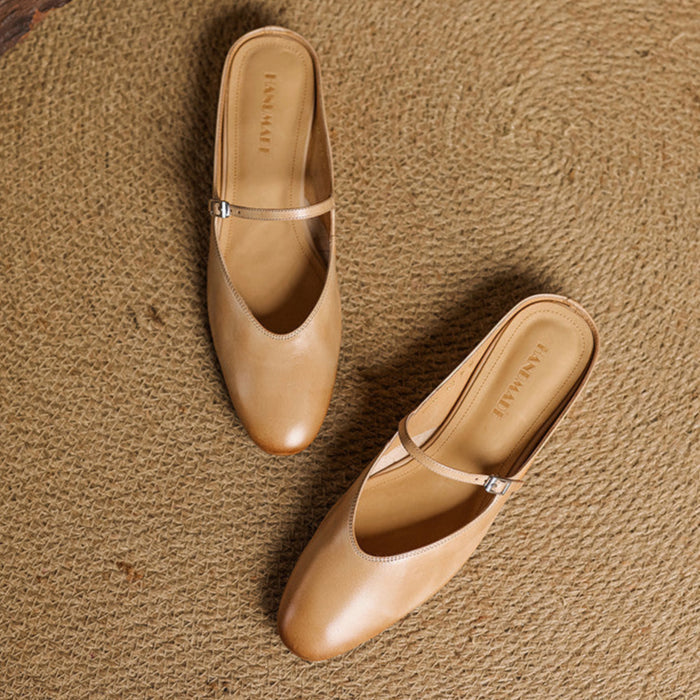 Merisa | Leather Mules