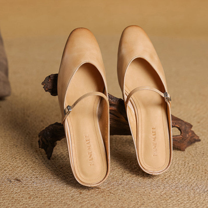 Merisa | Leather Mules