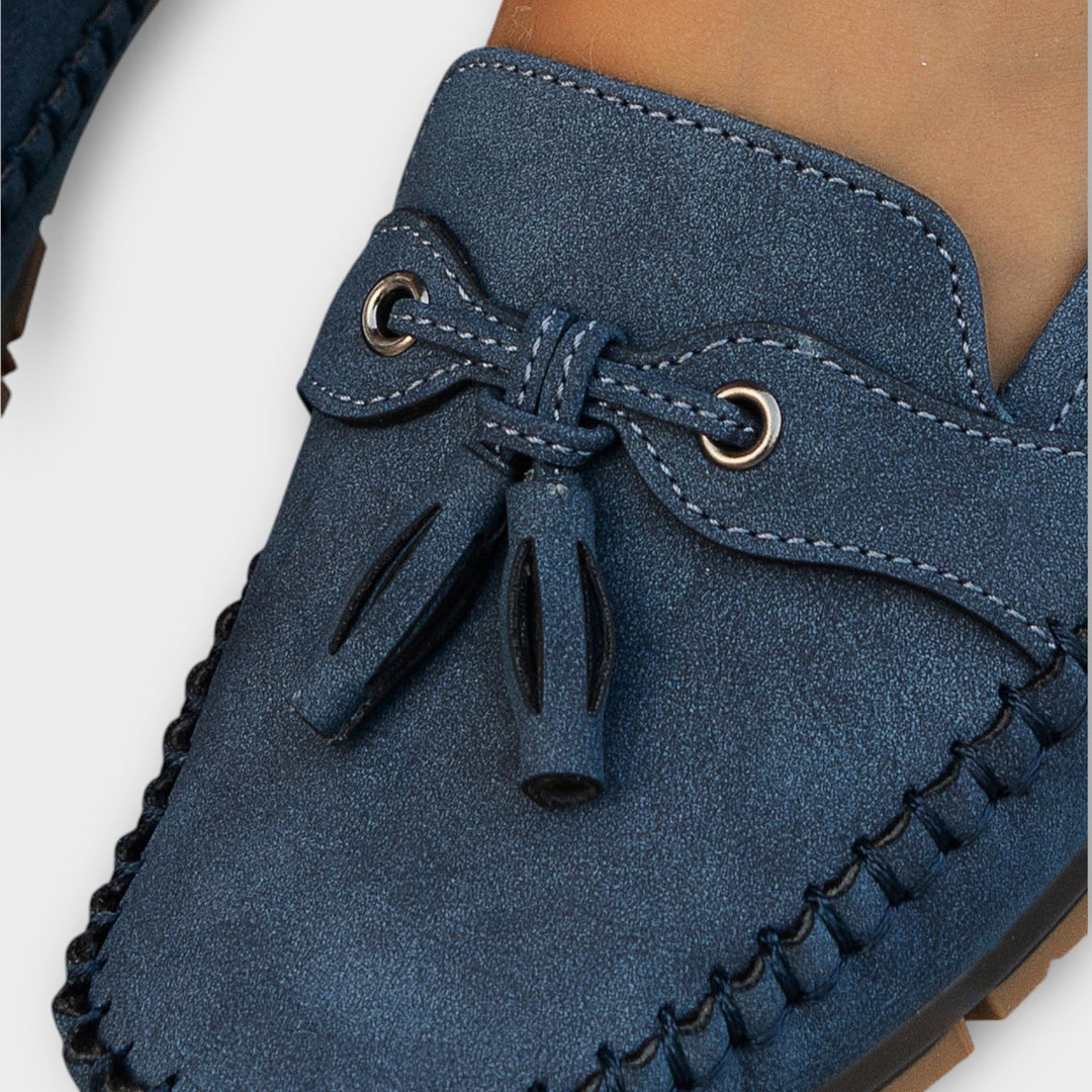 Teresa - Leather Moccasins