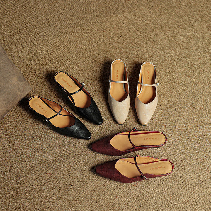 Orella | Leather Mules